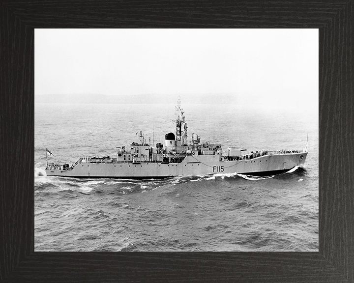 HMS Berwick F115 Royal Navy Rothesay Class Frigate Photo Print or Framed Print - Hampshire Prints