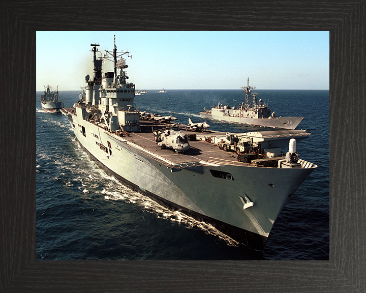 HMS Ark Royal R07 | Photo Print | Framed Print | Invincible Class | Aircraft Carrier | Royal Navy Hampshire Prints