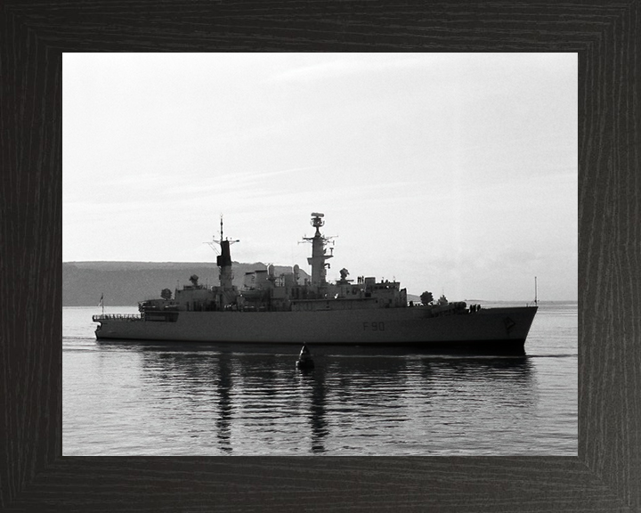 HMS Brilliant F90 Royal Navy Type 22 Frigate Photo Print or Framed Print - Hampshire Prints
