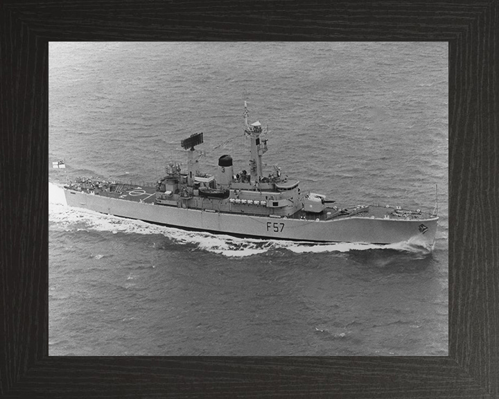 HMS Andromeda F57 Royal Navy Leander class frigate Photo Print or Framed Print - Hampshire Prints