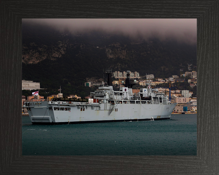 HMS Albion L14 Royal Navy Albion Class amphibious ship Photo Print or Framed Print - Hampshire Prints