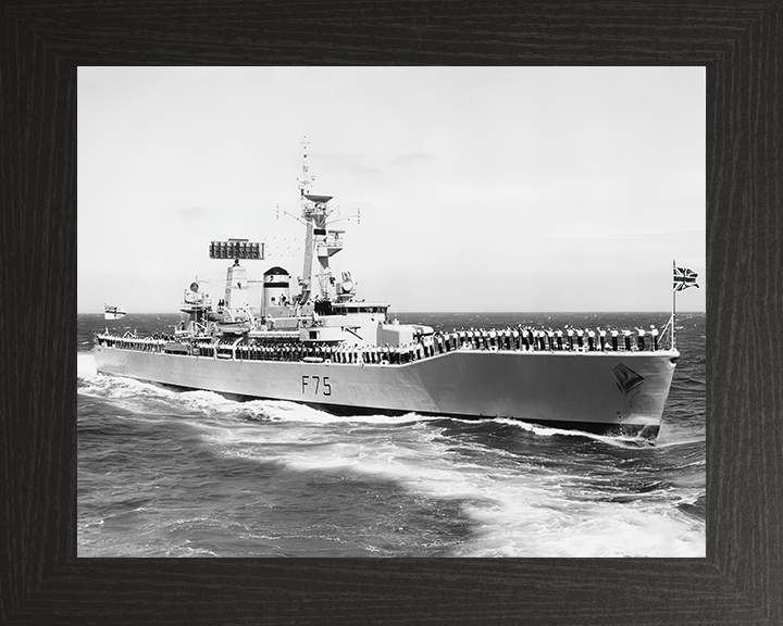 HMS Charybdis F75 Royal Navy Leander class frigate Photo Print or Framed Print - Hampshire Prints