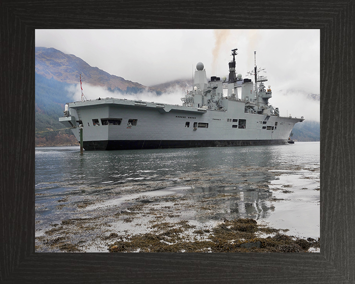 HMS Ark Royal R07 Royal Navy Invincible class aircraft carrier Photo Print or Framed Print - Hampshire Prints