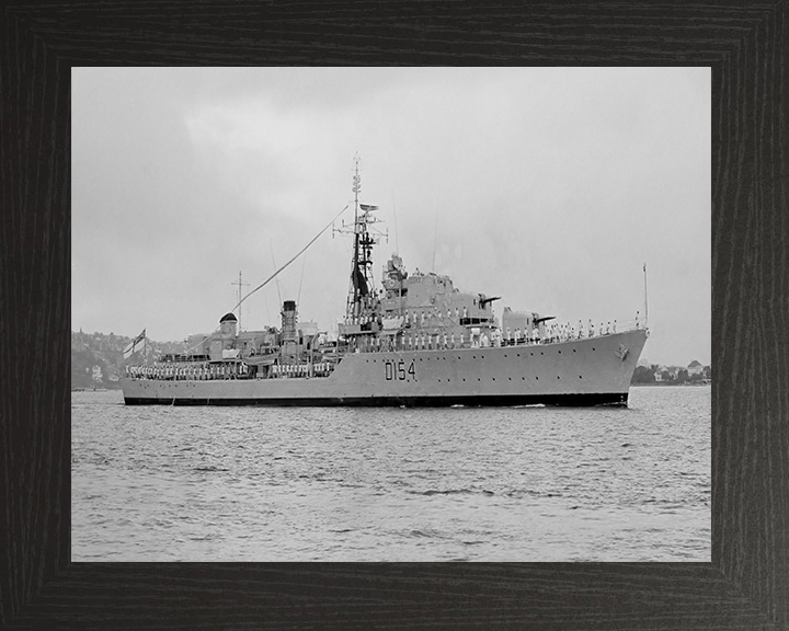 HMS Duchess D154 Royal Navy Daring class destroyer Photo Print or Framed Print - Hampshire Prints