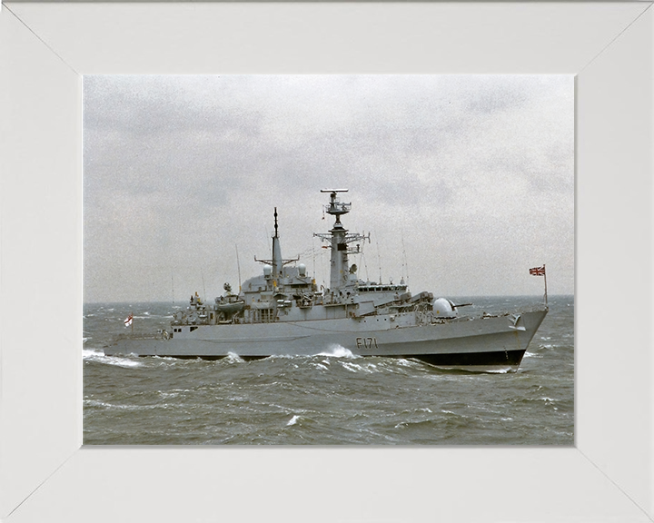 HMS Active F171 Royal Navy Type 21 frigate Photo Print or Framed Print - Hampshire Prints