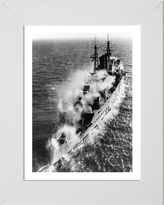 HMS Cumberland (57) | Photo Print | Framed Print | County Class | Cruiser | Royal Navy Hampshire Prints