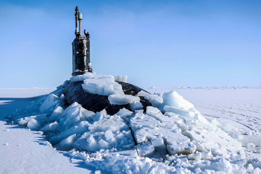HMS Trenchant (S91) Photo Print - Breaking Ice - Royal Navy Trafalgar Class Submarine Posters, Prints, & Visual Artwork Hampshire Prints 6 x 4 No Frame No