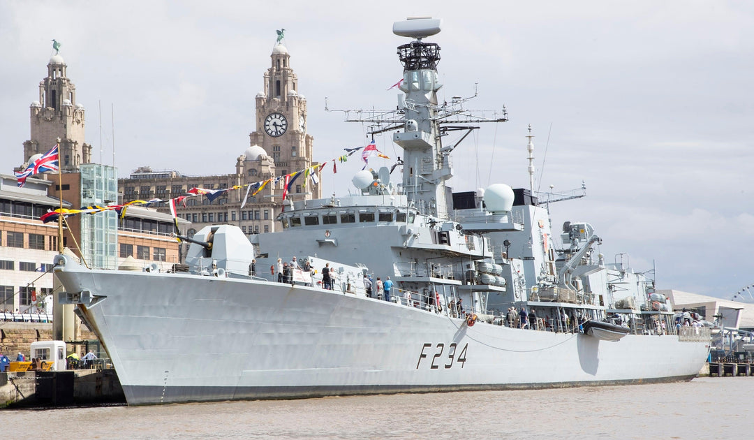 HMS Iron Duke F234 Royal Navy Type 23 frigate Photo Print or Framed Print - Hampshire Prints