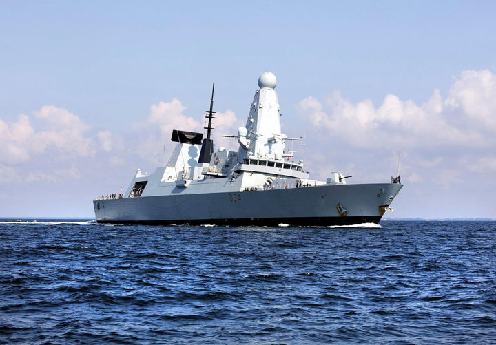 HMS Diamond D34 | Photo Print | Framed Print | Type 45 | Destroyer | Royal Navy Hampshire Prints