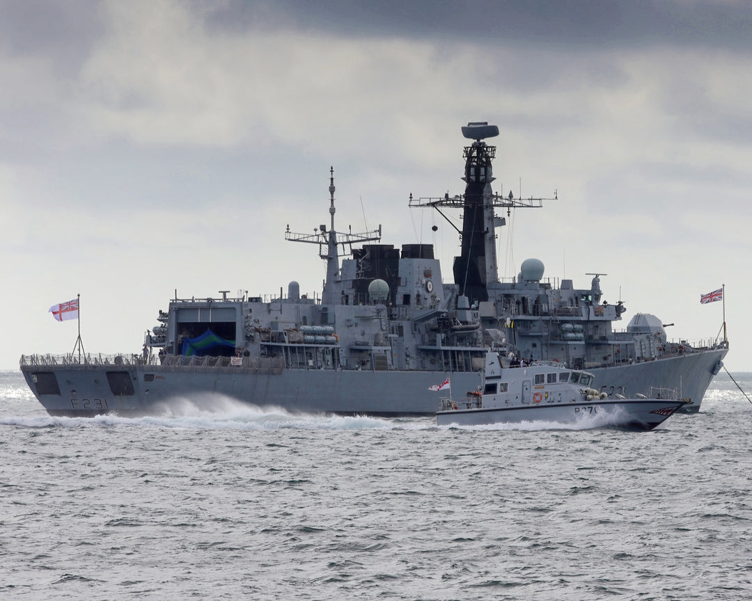 HMS Argyll F231 | Photo Print | Framed Print | Poster | Type 23 | Frigate | Royal Navy Hampshire Prints