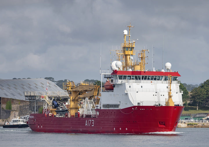HMS Protector A173 | Photo Print | Framed Print | Poster | Ice Patrol Vessel | Royal Navy Hampshire Prints