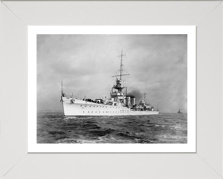 HMS Cairo D87 Royal Navy C class light cruiser Photo Print or Framed Photo Print - Hampshire Prints