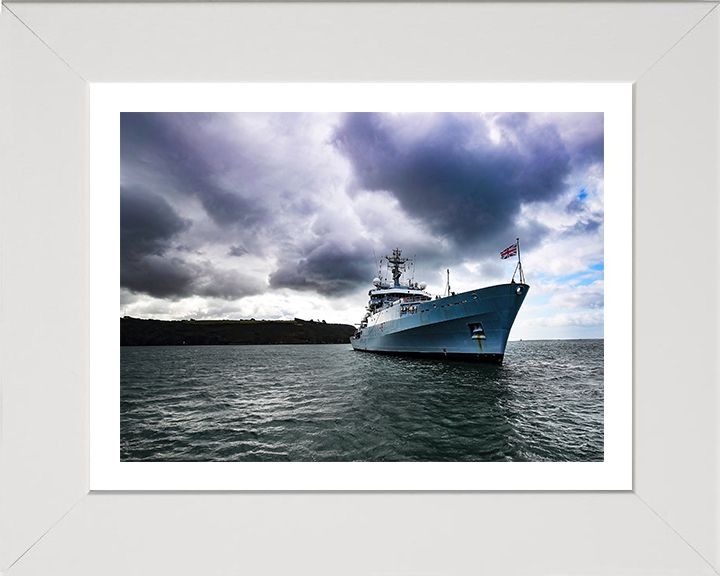 HMS Echo H87 | Photo Print | Framed Print | Echo Class | Survey Vessel | Royal Navy Hampshire Prints