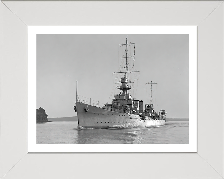 HMS Dunedin | Photo Print | Framed Print | Poster | Danae Class | Cruiser | Royal Navy Hampshire Prints