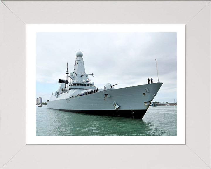 HMS Dauntless D33 Royal Navy Type 45 Destroyer Photo Print or Framed Print - Hampshire Prints