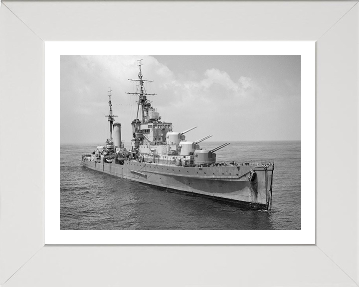 HMS Dido (37) Royal Navy Dido class light cruiser Photo Print or Framed Photo Print - Hampshire Prints