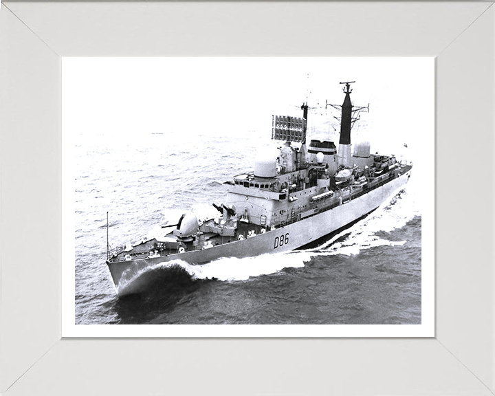 HMS Birmingham D86 Royal Navy Type 42 destroyer Photo Print or Framed Print - Hampshire Prints