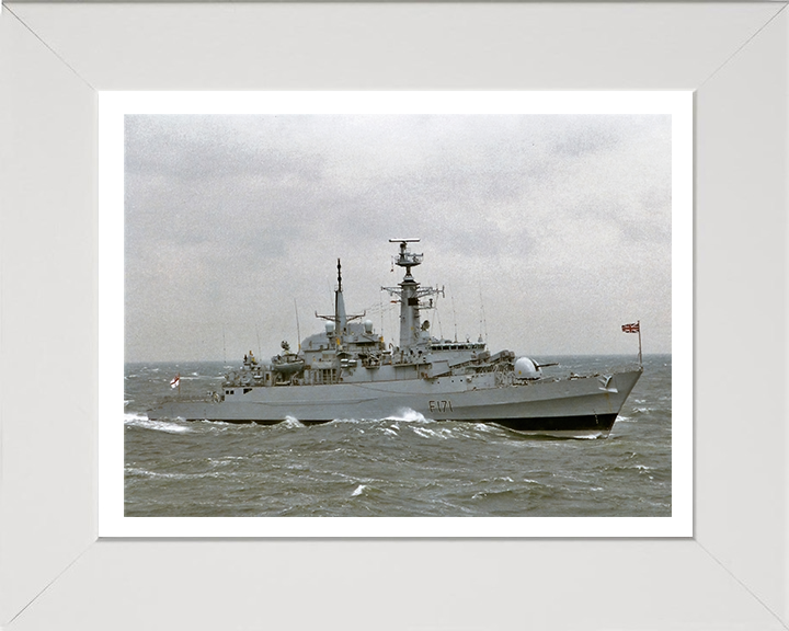 HMS Active F171 Royal Navy Type 21 frigate Photo Print or Framed Print - Hampshire Prints