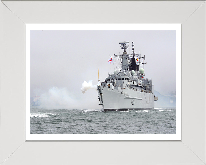 HMS Campbeltown F86 Royal Navy Type 22 Frigate Photo Print or Framed Print - Hampshire Prints