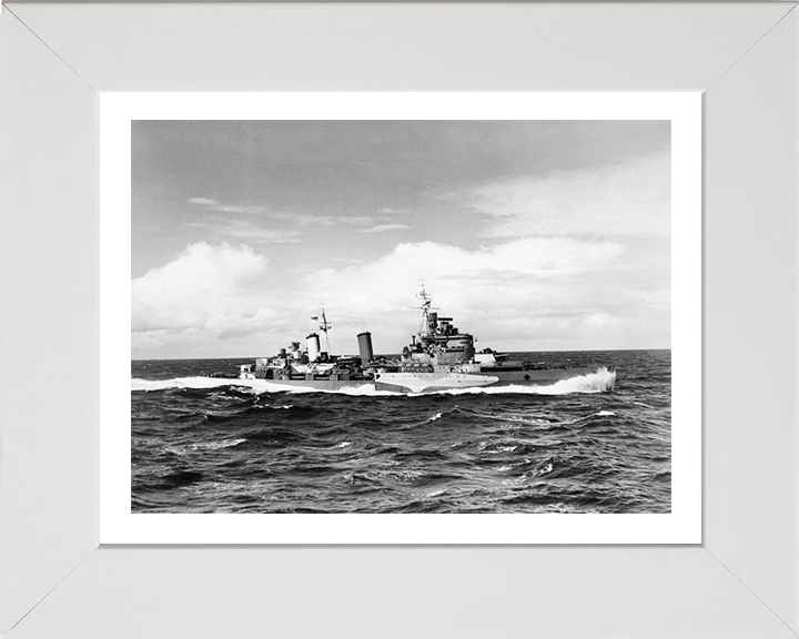 HMS Belfast C35 Royal Navy Town class light cruiser Photo Print or Framed Print - Hampshire Prints