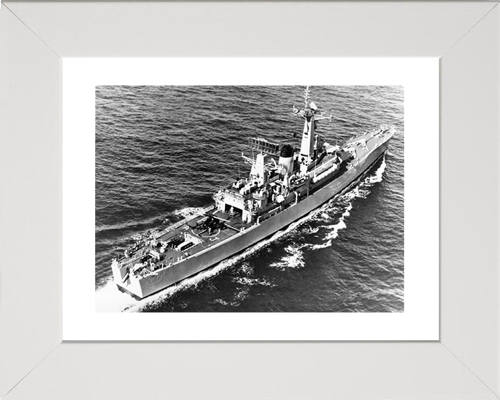 HMS Ajax F114 Royal Navy Leander Class Frigate Photo Print or Framed Print - Hampshire Prints