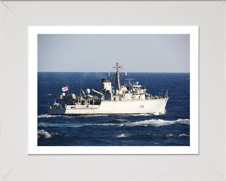 HMS Atherstone M38 | Photo Print | Framed Print | Hunt Class | Mine Warfare Vessel | Royal Navy Hampshire Prints