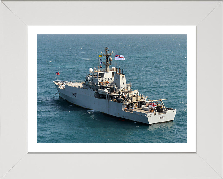 HMS Echo H87 Royal Navy Echo class survey vessel Photo Print or Framed Print - Hampshire Prints