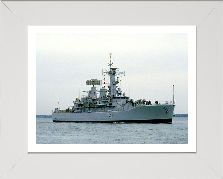HMS Danae F47 | Photo Print | Framed Print | Poster | Leander Class | Frigate | Royal Navy Hampshire Prints