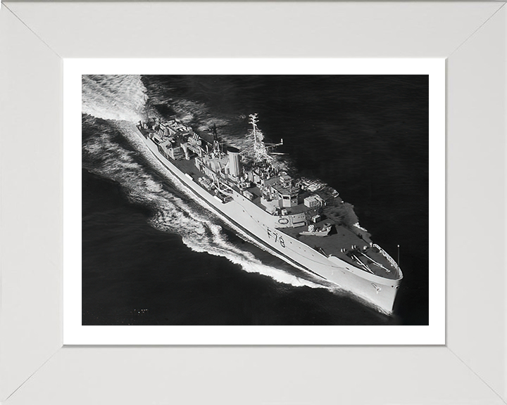 HMS Blackwood F78 Royal Navy Blackwood class frigate Photo Print or Framed Print - Hampshire Prints