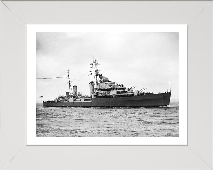 HMS Argonaut (61) | Photo Print | Framed Print | Dido Class | Light Cruiser | Royal Navy Hampshire Prints
