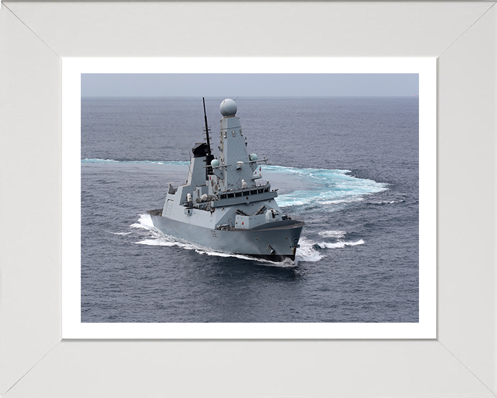 HMS Daring D32 Royal Navy type 45 Destroyer Photo Print or Framed Print - Hampshire Prints