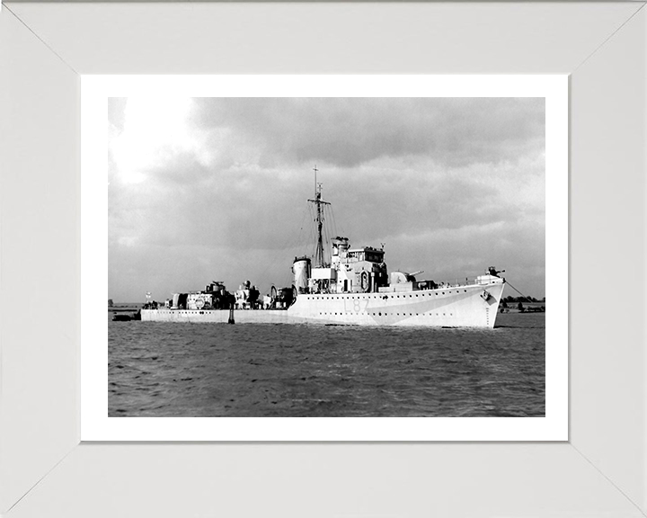 HMS Eglinton L87 | Photo Print | Framed Print | Hunt Class | Destroyer | Royal Navy Hampshire Prints