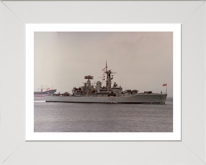 HMS Danae F47 Royal Navy Leander Class Frigate Photo Print or Framed Print - Hampshire Prints