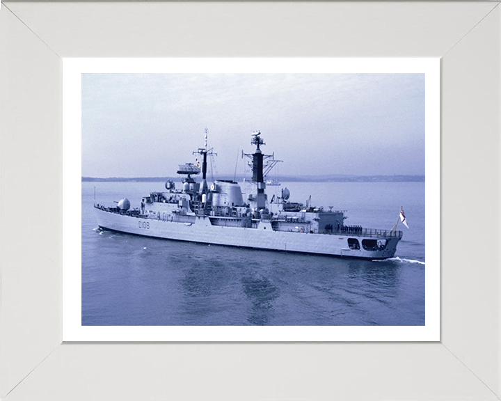 HMS Cardiff D108 Royal Navy Type 42 destroyer Photo Print or Framed Print - Hampshire Prints