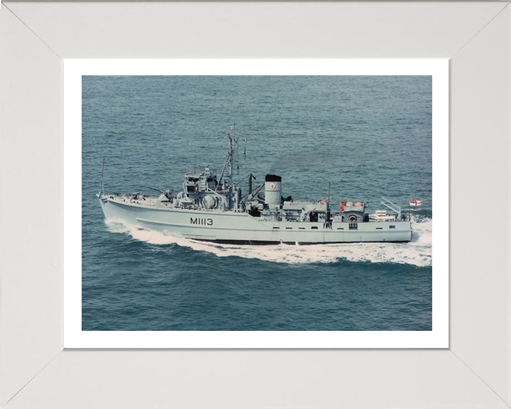 HMS Brereton M1113 | Photo Print | Framed Print | Ton Class | Minesweeper | Royal Navy Hampshire Prints