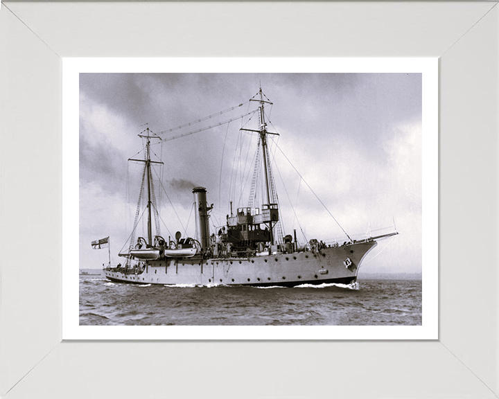 HMS Adamant (1911) Royal Navy submarine depot ship Photo Print or Framed Print - Hampshire Prints