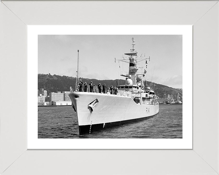 HMS Ajax F114 Royal Navy Leander Class Frigate Photo Print or Framed Print - Hampshire Prints