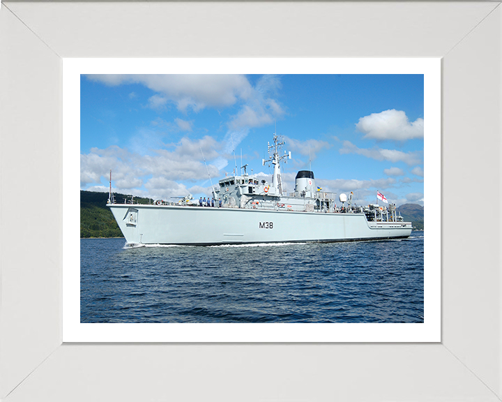 HMS Atherstone M38 | Photo Print | Framed Print | Hunt Class | Mine Warfare Vessel | Royal Navy Hampshire Prints