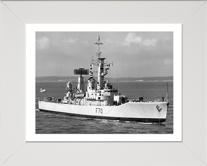 HMS Apollo F70 Royal Navy Leander class Frigate Photo Print or Framed Print - Hampshire Prints