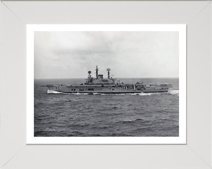 HMS Ark Royal R09 Royal Navy Audacious class aircraft carrier Photo Print or Framed Print - Hampshire Prints