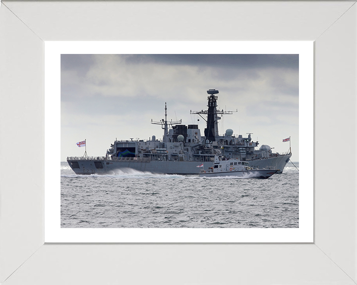 HMS Argyll F231 Royal Navy type 23 Frigate Photo Print or Framed Print - Hampshire Prints