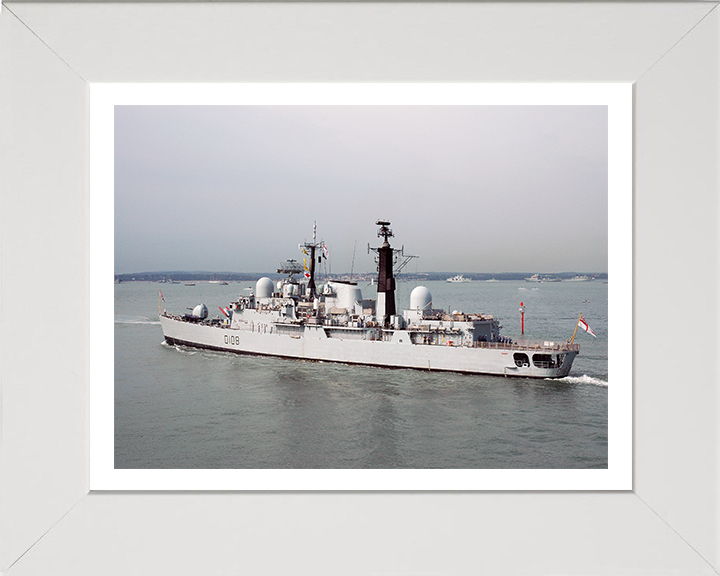 HMS Cardiff D108 Royal Navy Type 42 destroyer Photo Print or Framed Print - Hampshire Prints