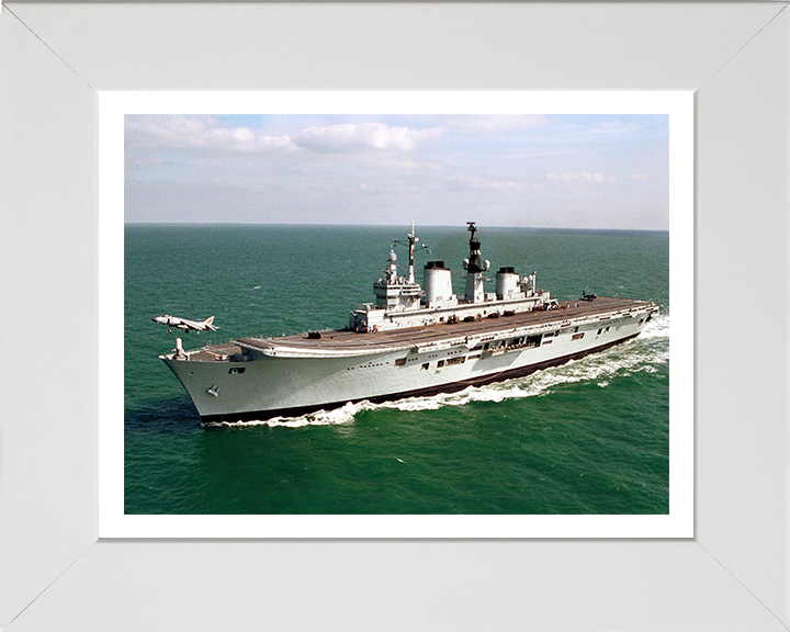 HMS Ark Royal R07 Royal Navy Invincible class aircraft carrier Photo Print or Framed Print - Hampshire Prints