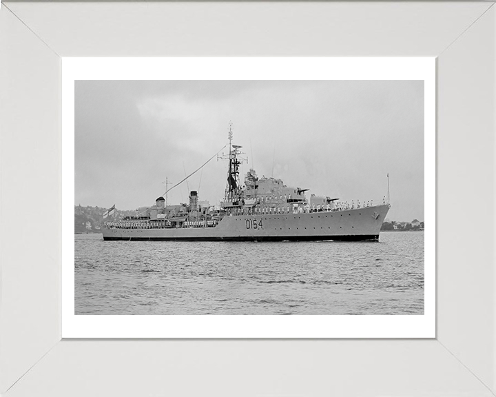 HMS Duchess D154 Royal Navy Daring class destroyer Photo Print or Framed Print - Hampshire Prints