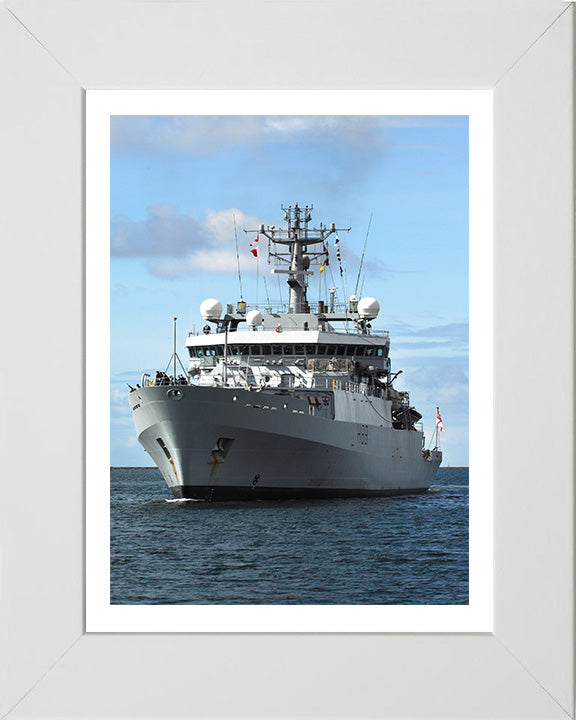 HMS Enterprise H88 | Photo Print | Framed Print | Hydrographic Survey Vessel | Royal Navy Hampshire Prints
