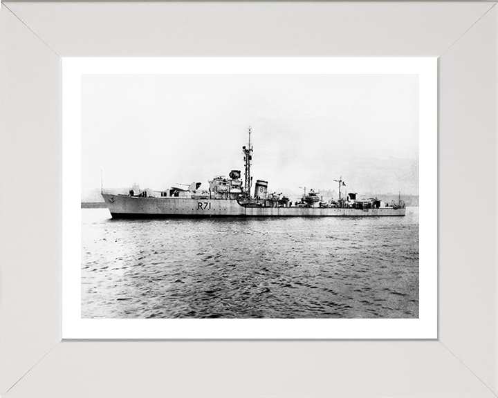 HMS Constance R71 Royal Navy C class destroyer Photo Print or Framed Print - Hampshire Prints