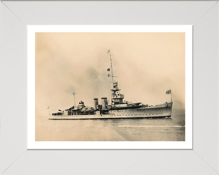 HMS Calcutta D82 | Photo Print | Framed Print | Poster | C Class | Light Cruiser | Royal Navy Hampshire Prints