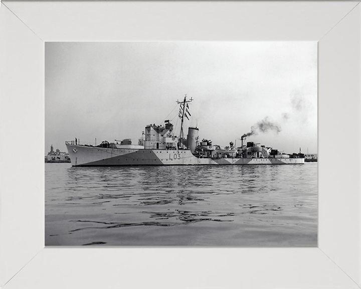 HMS Badsworth L03 | Photo Print | Framed Print | Hunt Class | Destroyer | Royal Navy Hampshire Prints