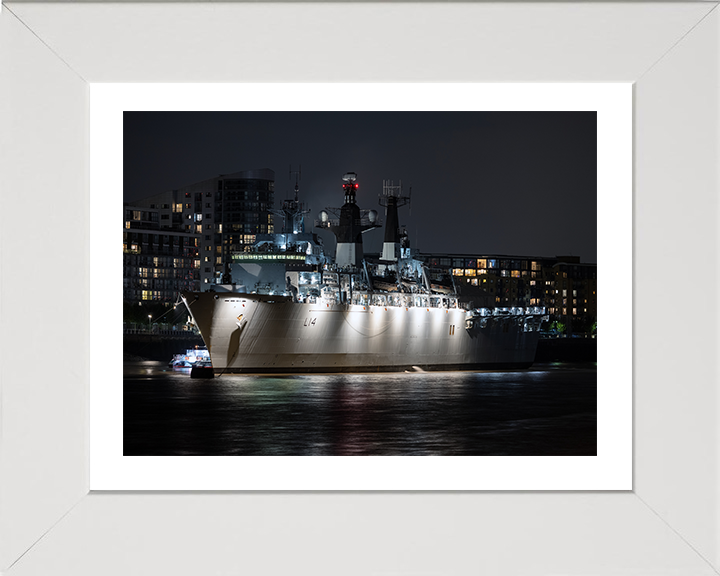 HMS Albion L14 Royal Navy amphibious ship Photo Print or Framed Print - Hampshire Prints