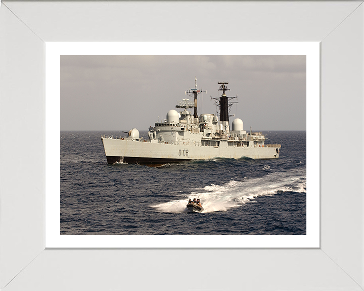 HMS Cardiff D108 | Photo Print | Framed Print | Poster | Type 42 | Destroyer | Royal Navy Hampshire Prints